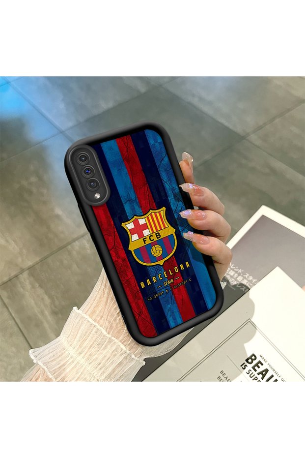Samsung Galaxy A50/A50S/A30S Compatible Black Silicone Case Shockproof with Camera Protection