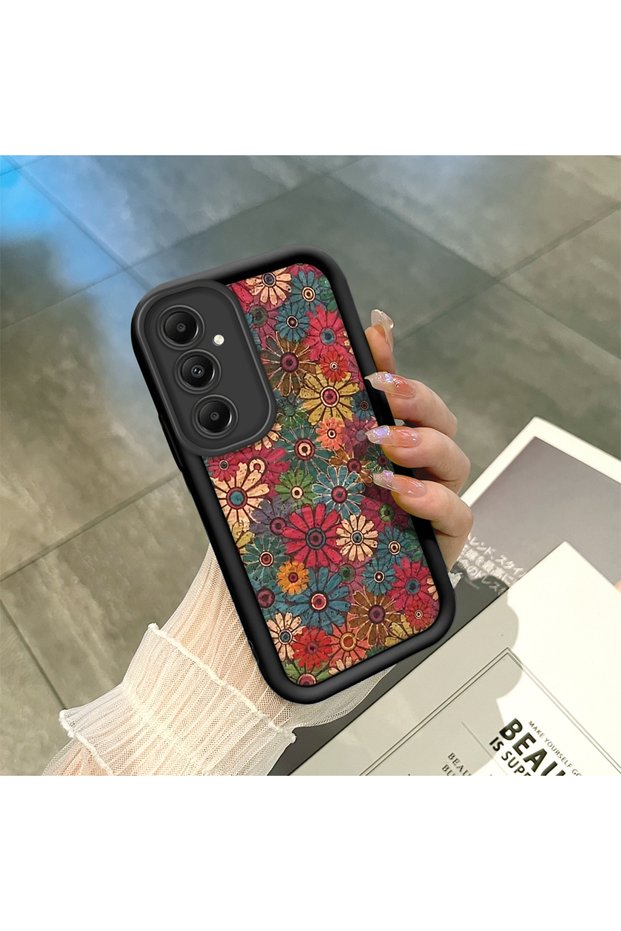 Samsung Galaxy A05S Compatible Black Silicone Case with Shockproof Camera Protection