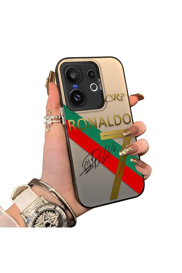 Vivo X200 Fe Compatible Hard Acrylic Back Silicone Edge Lens Protection Case