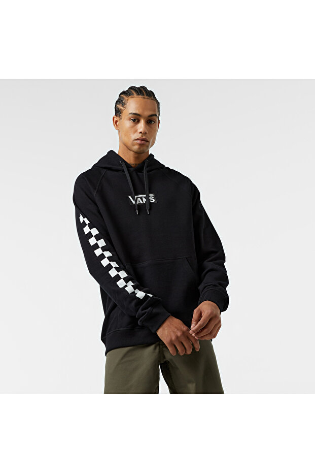 Boxed Pullover Erkek Siyah Sweatshirt - 1