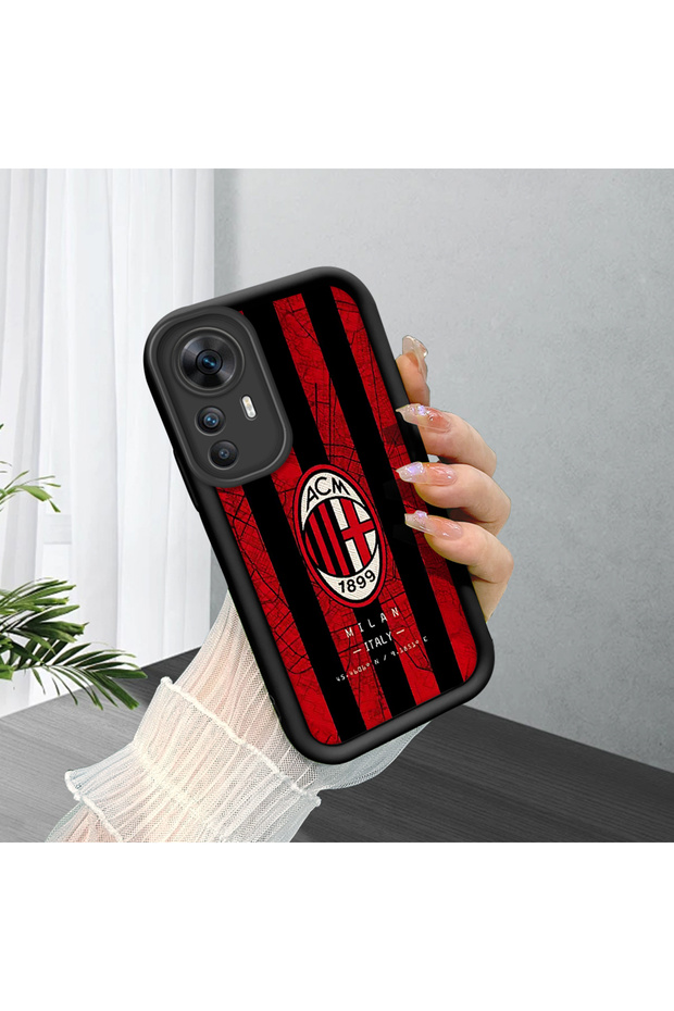 Redmi K50 Ultra Compatible Black Silicone Case with Shockproof Camera Protection