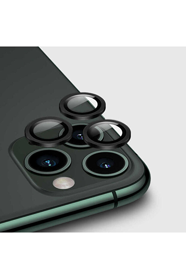 واقي كاميرا BRSA CL-01 متوافق مع هاتف iPhone 12 Pro - أسود