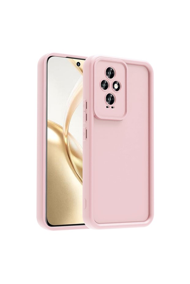 Honor 200 Case with Camera Protection Brsa Pineapple Cover - Pink