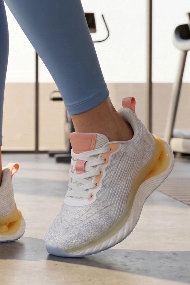 Pastel Series: Women's Sports Shoes with Ultra-Light and Flexible Soles
