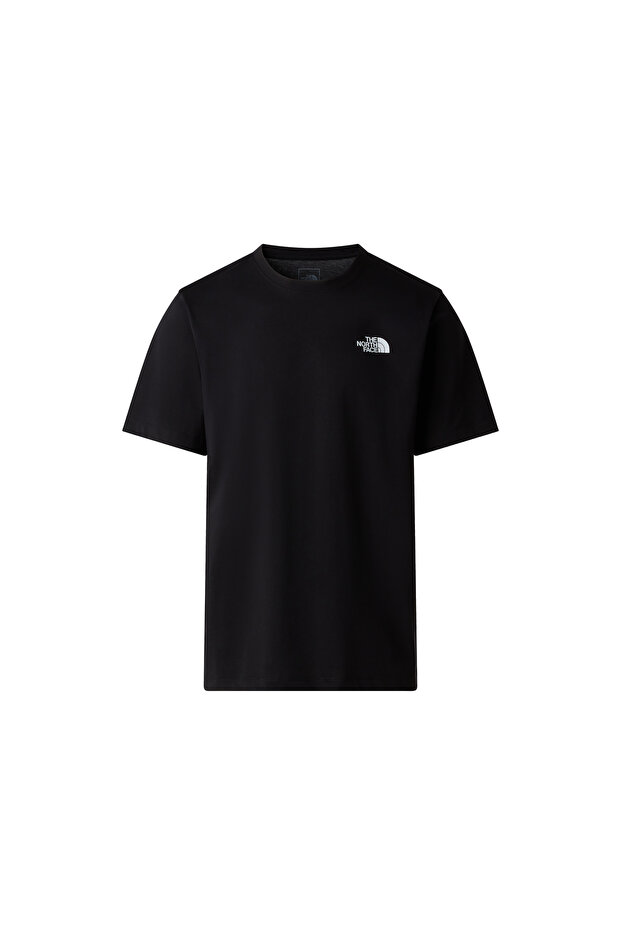 M Monte Regular Men's Casual T-Shirt Black T-Shirt