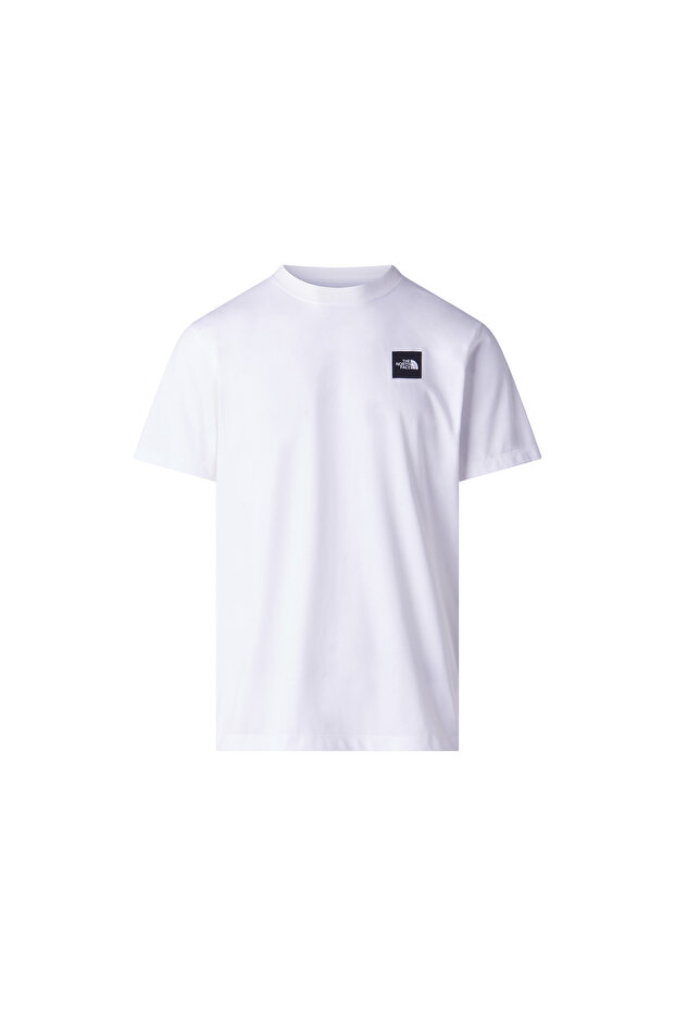 M Evolution Box Half Dome Men's Casual T-Shirt White T-Shirt