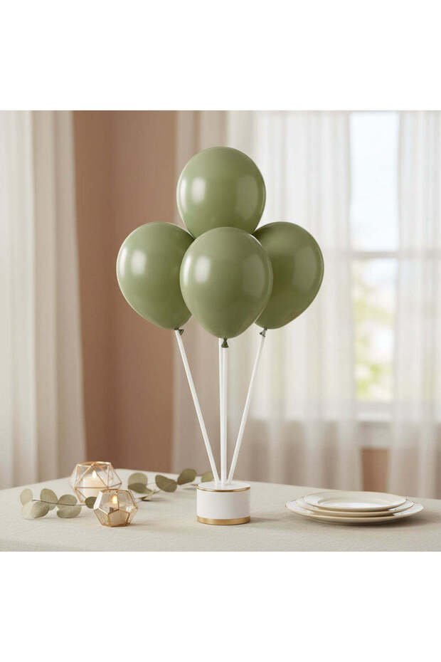 Sage Fashion Latex Balloon 5in 100pcs, Party Decoration Balloons