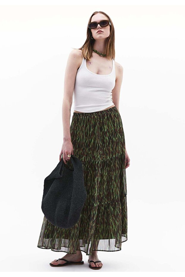 Draped Skirt - ABSTRACT COMB