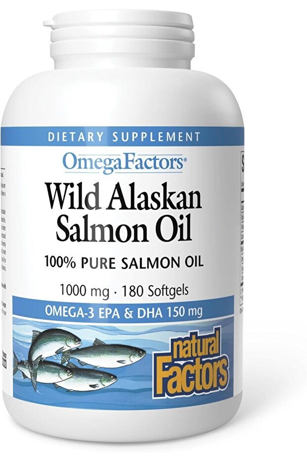 Wild Alaskan Salmon Fish Oil 1000mg