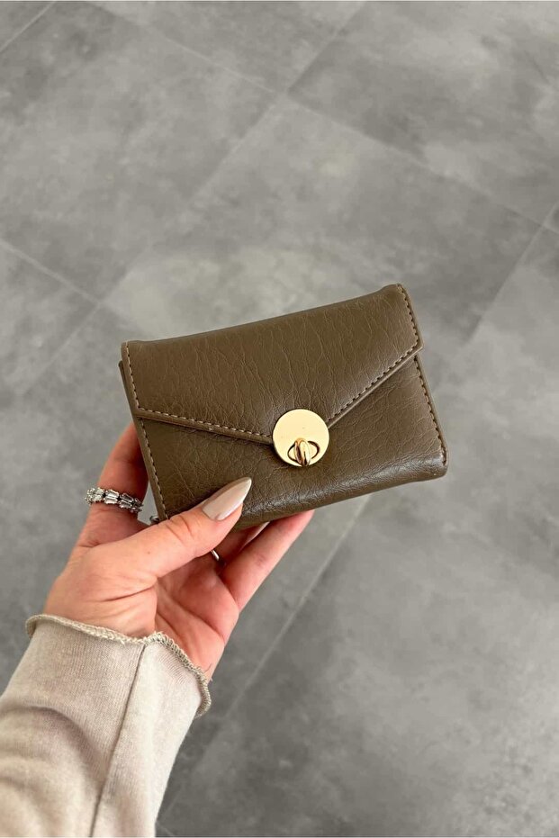 Maja Mink Covered Faux Leather Wallet