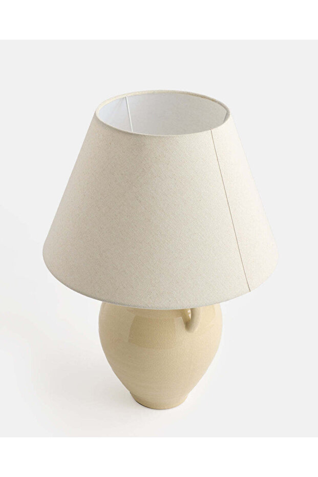 Beige Double Ear Table Lamp - 6