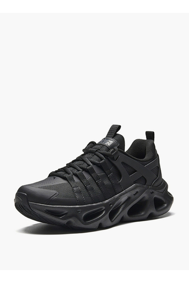 Men Lace-Up Ankle Sneakers - STREET RUNNER