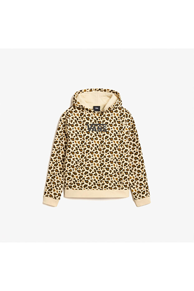 Gr Felıdae Flyıng Aop Po Children's Brown Sweatshirt