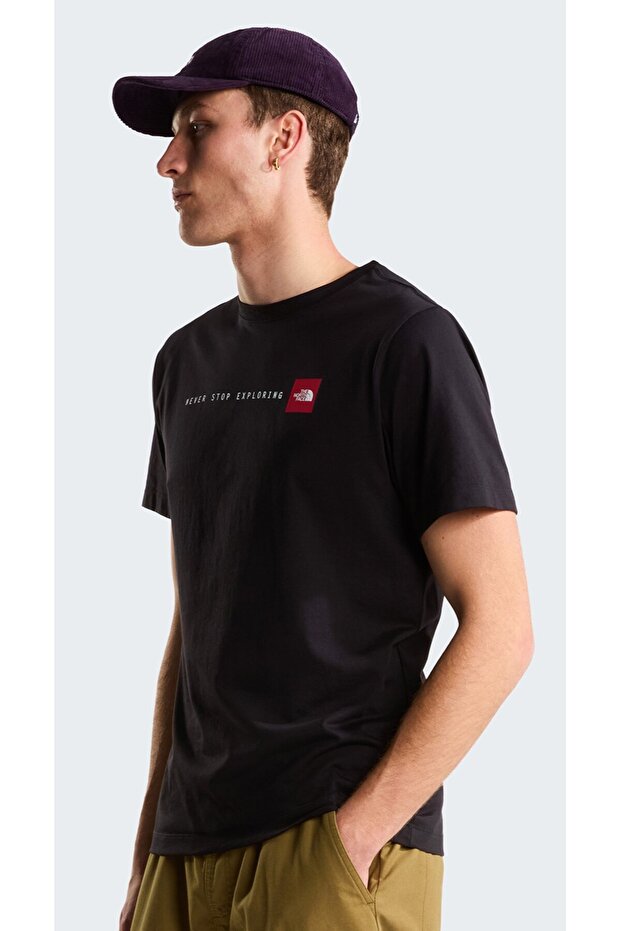 M Nse Reg Ss Tee-Graphic Men's Outdoor T-Shirt Nf0A8Guvjk31 Black