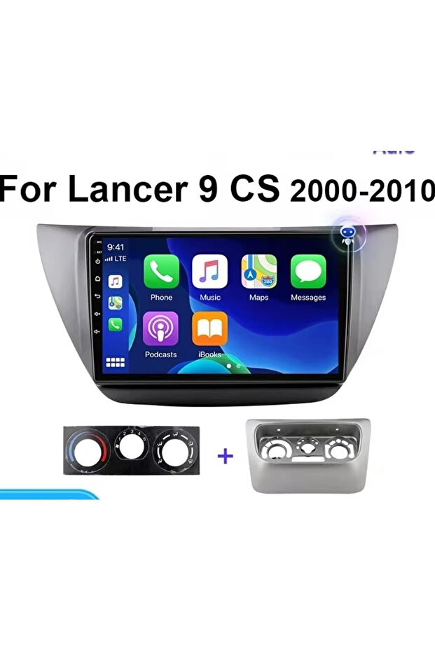 android screen Mitsubishi Lance Model 2000-2009 carplay android auto reverse camera included - 2