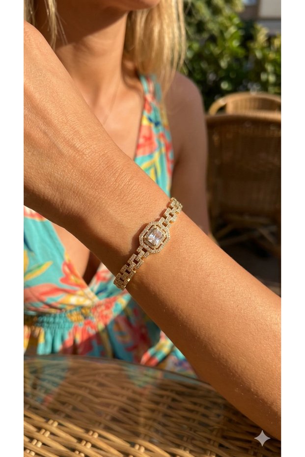 Xuping Bracelet Anti-Tarnish Antiallergic Chain Figure (2 Years Importer Warranty)