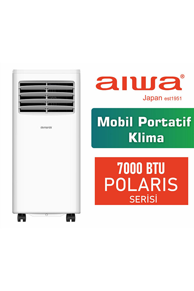 Aiwa 7000 BTU Mobil Portatif Klima Tekerlekli Soğutucu ve Nem Alıcı 17.992 TL Fırsatı