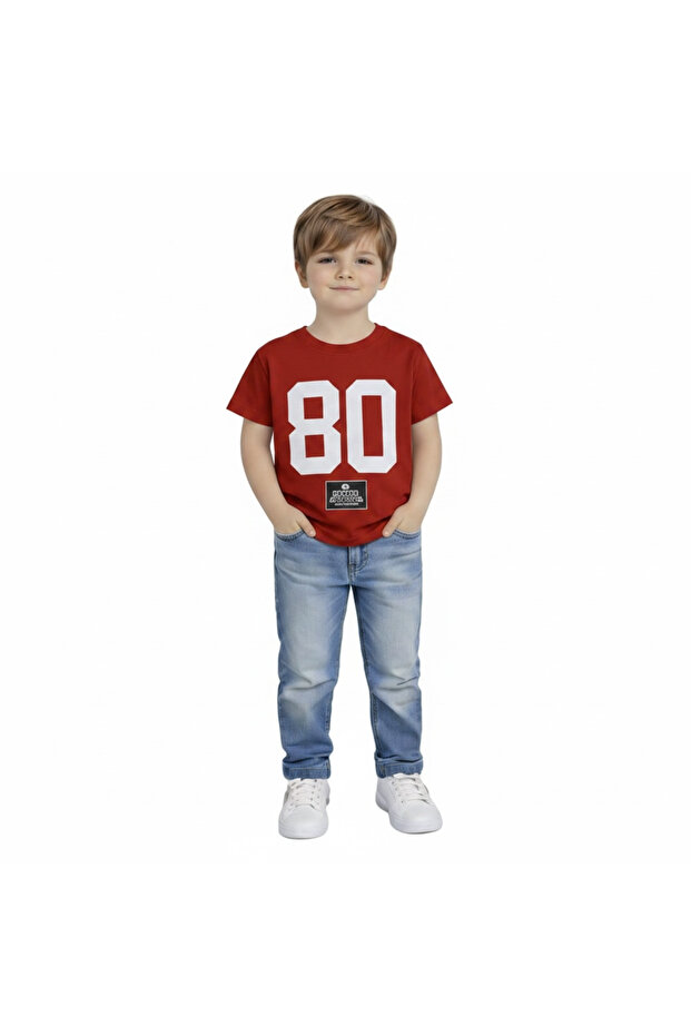 3-8 Years Old Boy's 95% Cotton T-Shirt