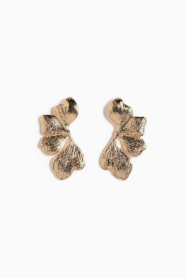 Petal-shaped earrings - 1
