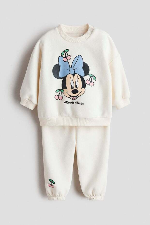 2-piece printed sweatshirt set