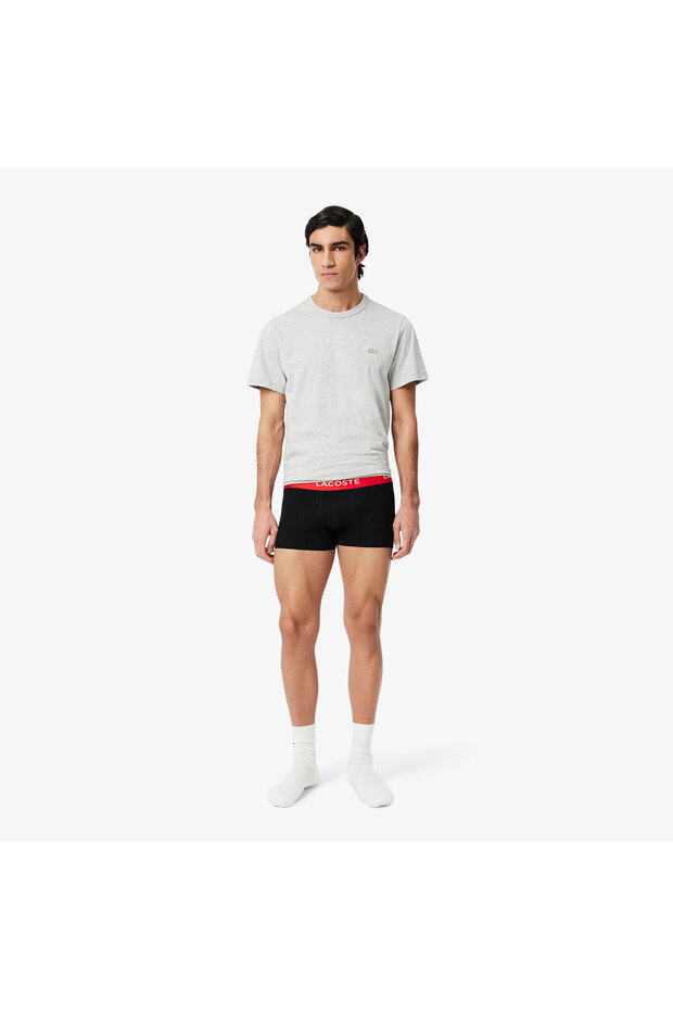 Erkek 3'lü Siyah Boxer - 6