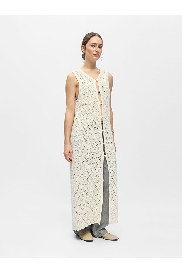 Rochie maxi fără mâneci - 4