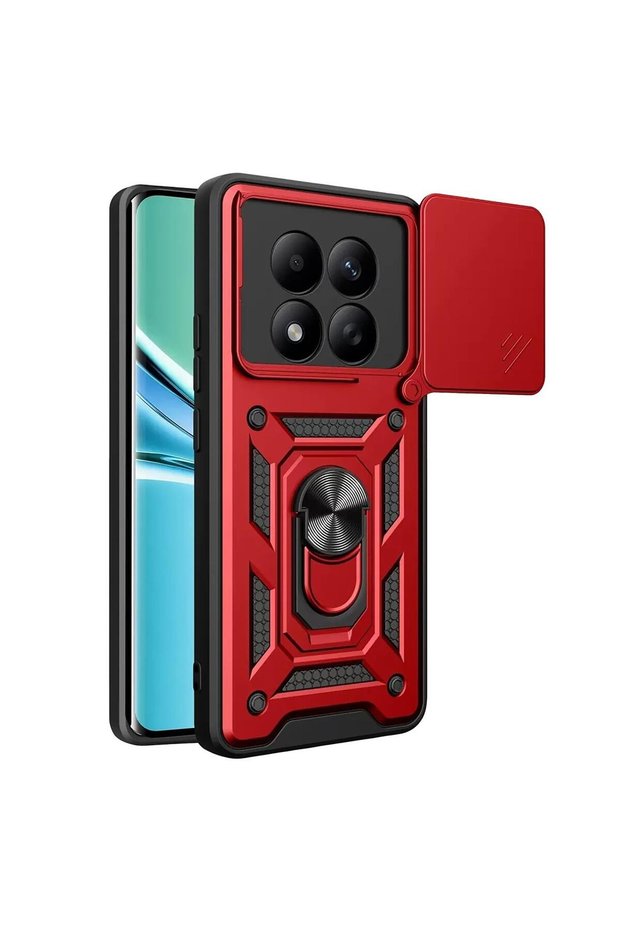 Xiaomi Redmi Note 15 Pro 5g Case Impact Resistant Red