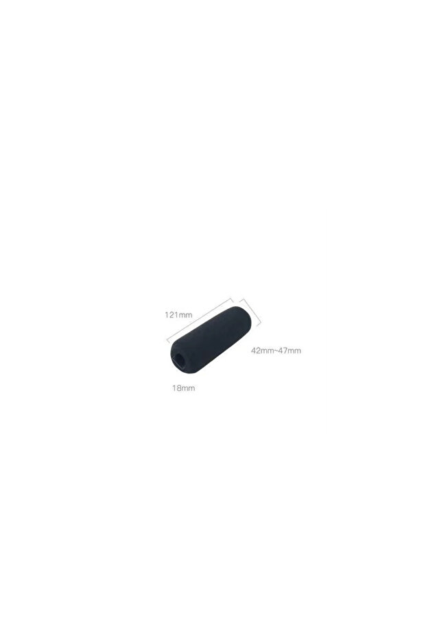 121x(42-47)x18 Long Microphone Sponge For Interview Dedicated Thicken Mic Cover Foam Professional Wi
