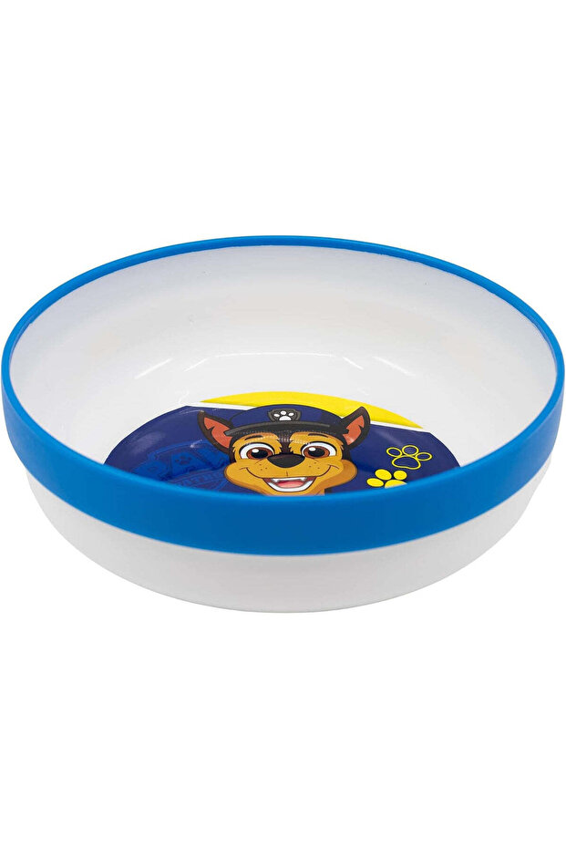 Non-Slip Plastic Bicolor Premium Bowl Paw Patrol Pup Power 6"