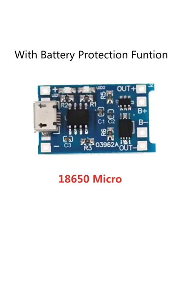 2 قطعة 18650 MICRO 2/5 قطع 5 فولت 1 أمبير Micro/Type-c/Mini 18650 TP4056 وحدة شاحن بطارية الليثيوم للشحن