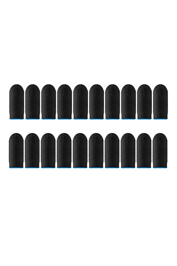 20PCS Blue 20/40PCS Finger Cover Game Controller For PUBG Mobile Games Anti Sweat Scratch Anti-slip
