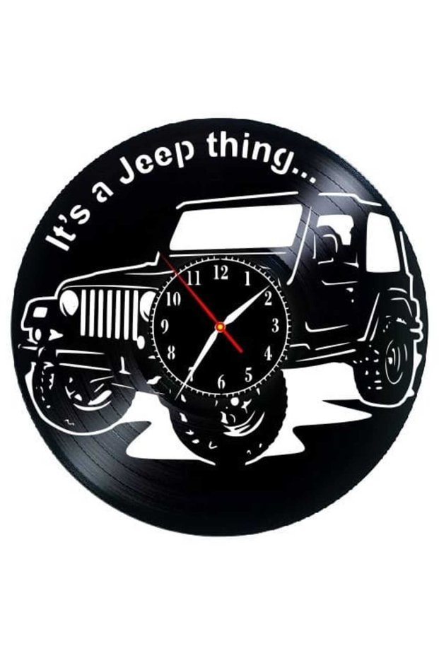 Decorative Wall Clock 'Jeep Off-Road Adventure'