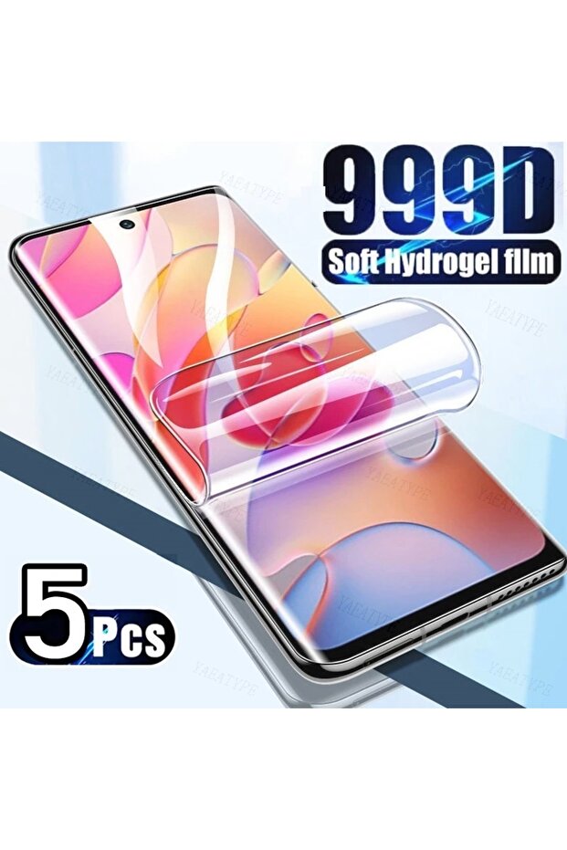 Hydrogel Film 5 Pieces Redmi Note 8 Pro 5PCS Hydrogel Film For Redmi Note 10 9 8 7 Pro 10s 9s 8T 9T