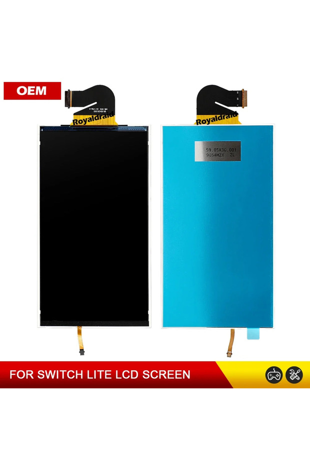 شاشة LCD بديلة أصلية طراز OEM 2 لجهاز سويتش لايت مع تجميع الزجاج والشاشة