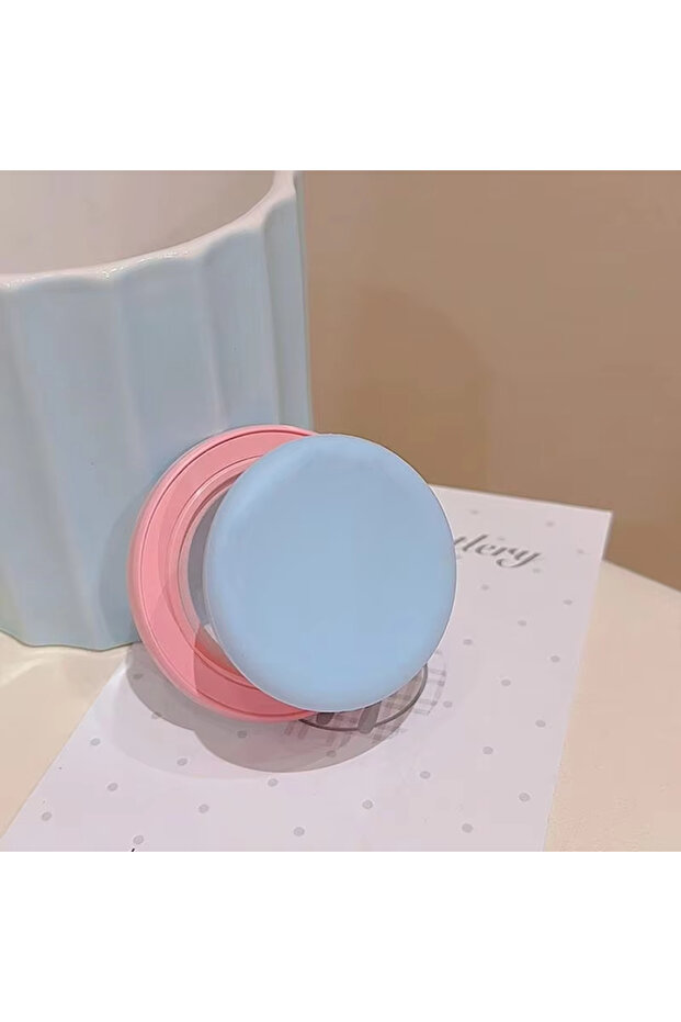 CX-0154 Cute Macaron Silicone Round Magnetic Holder Grip Tok Griptok Phone Stand Holder Support For