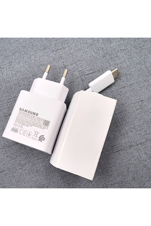 SAMSUNG EU and 1M Cable 45w Charger EU Super Fast Charge Adapter EP-T4511 For S26 S25 S24 S23 Plus