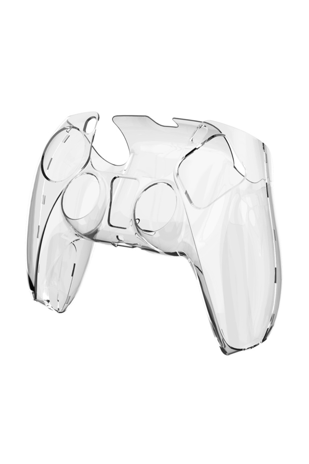 XXT-009W غطاء حماية صلب شفاف من البولي كربونات لجهاز PS5، غطاء واقي لوحدة تحكم PS5 DualSense A