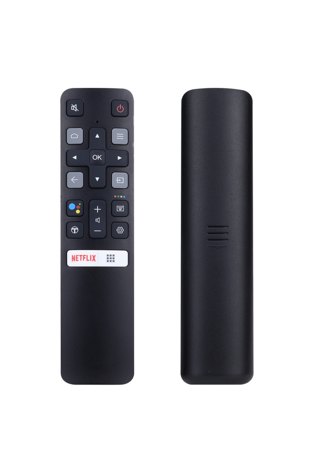 جهاز تحكم عن بعد أسود (RC802V FMR1) بديل لجميع أجهزة تلفزيون TCL الذكية بنظام أندرويد 4K UHD بدون خاصية التحكم الصوتي