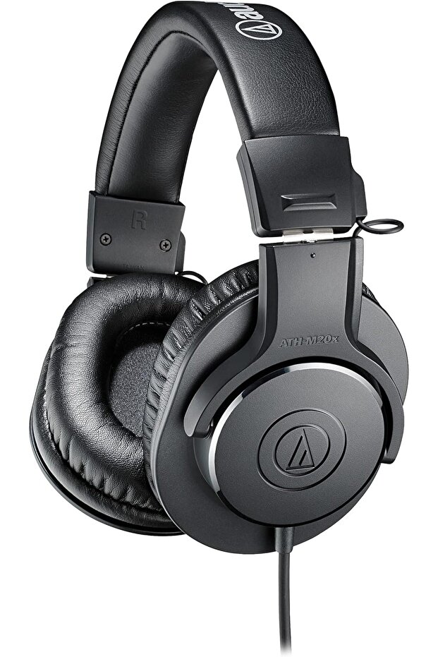 Audio-Technica ATH-M20x Professional Studio Monitor Headphones, Black