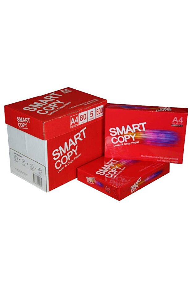 A4 Size Paper – 80gsm (5 × 500 Sheets)