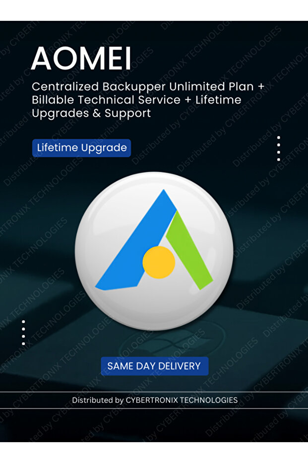 Centralized Backupper Unlimited Plan +Billable Technical Service+Lifetime Upgrades & Support | Lifetime Upgrade | Digital License | SAME DAY DELIVERY