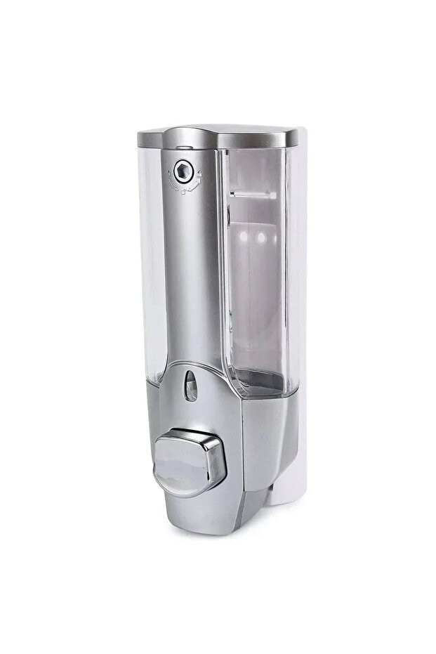 Silver 1PCS 350ml Hand Soap Shampoo Dispenser Wall Mount Shower Liquid Dispensers Containers for Bat
