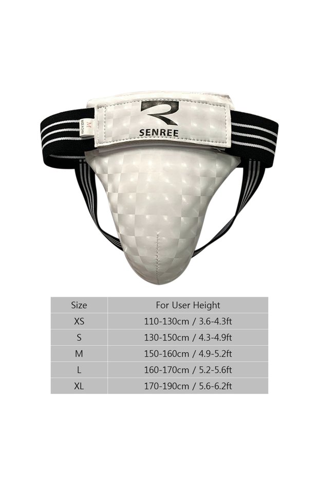 XL WHITE Hot sale adult male red MMA crotch protector TKD Karate Groin Guard Child men Groin Protect