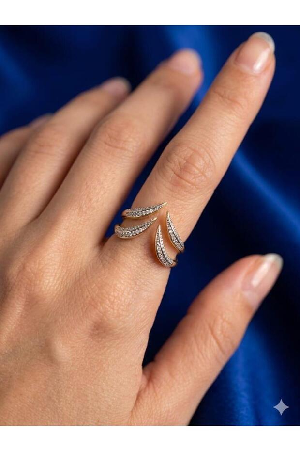 Gold Adjustable Ring - 1