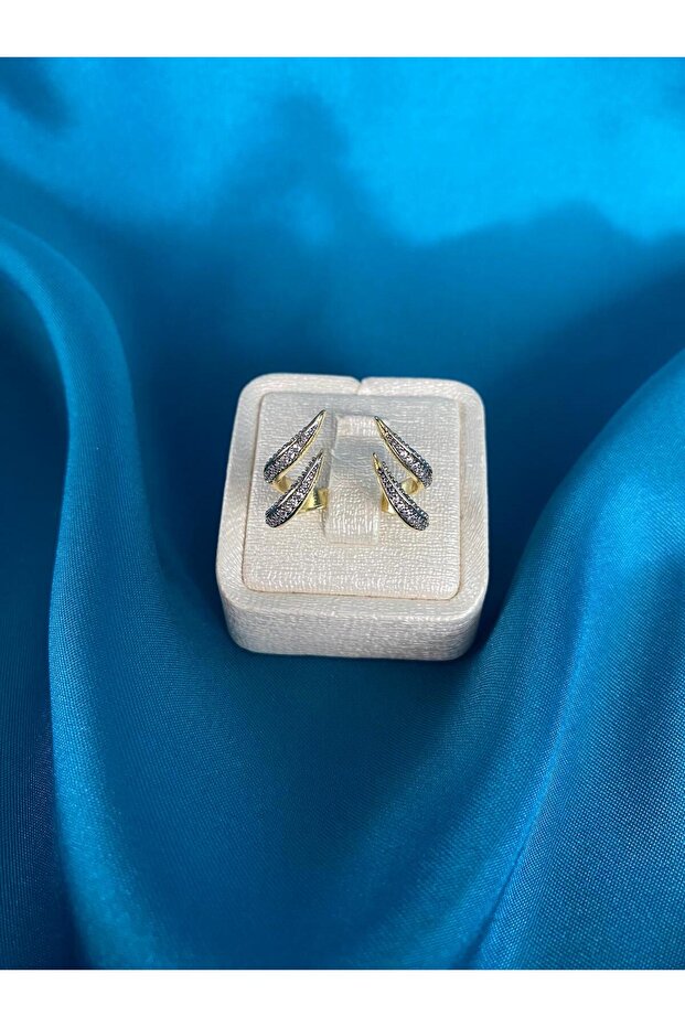Gold Adjustable Ring - 3