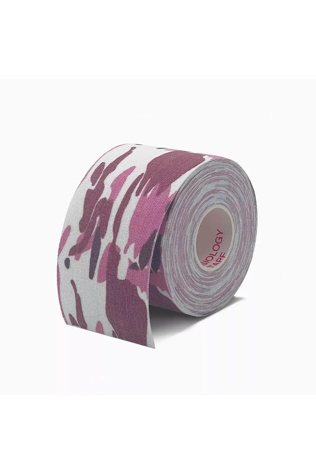 2.5CM X 500CM Purple camouflage 5/1pcs Tapes Elastic Bandage Knee Pads Tapes Kinesiology Support Pad
