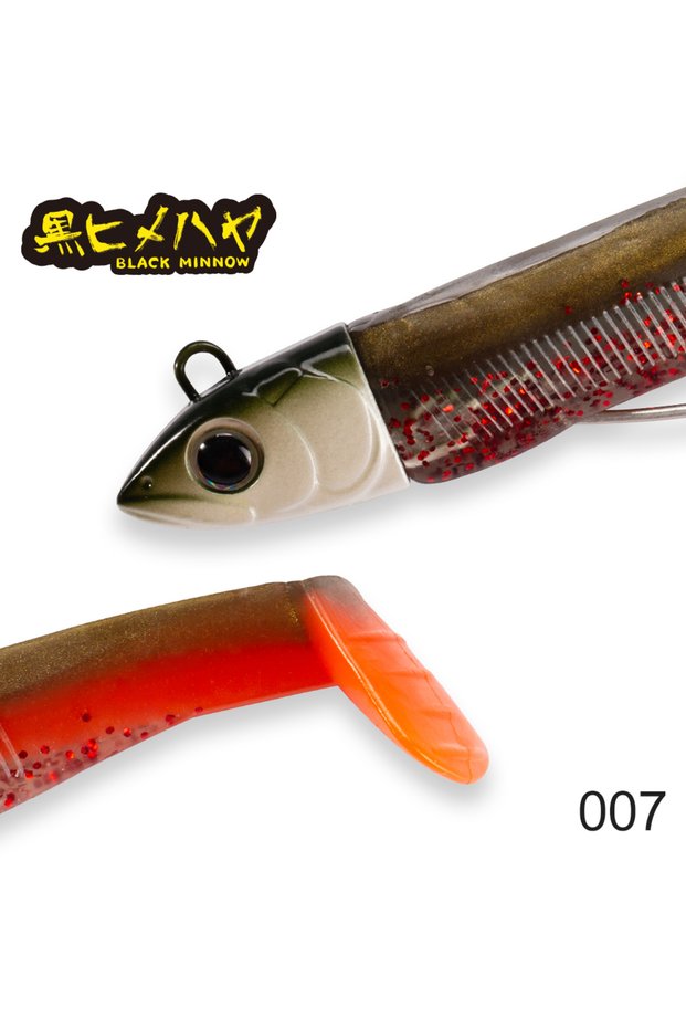 100mm 25g 007 Hunthouse Barre T. Minnow 100mm 25g Silicone Soft Fishing Lure Artificial Bait Fishing