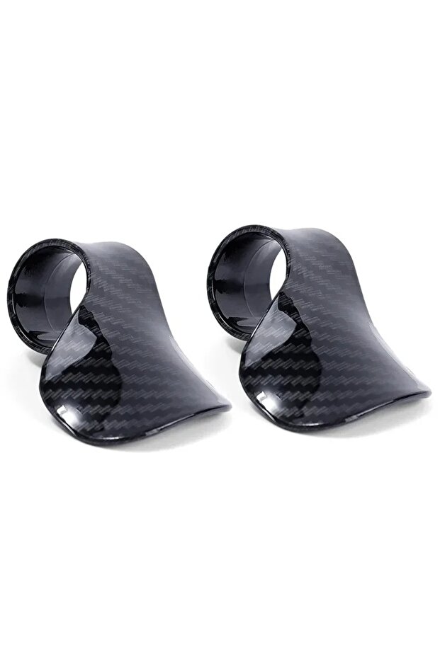 2pcs carbon fibre Universal Motorcycle Accelerator Booster Non-Slip Handle Control Assist Grip Handl