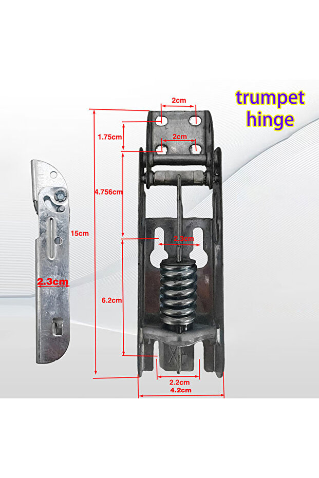 A1 Freezer Door Spring Hinge Horizontal Upper Flap Refrigerator Freezer Movable Lid Hinge Refrigerat