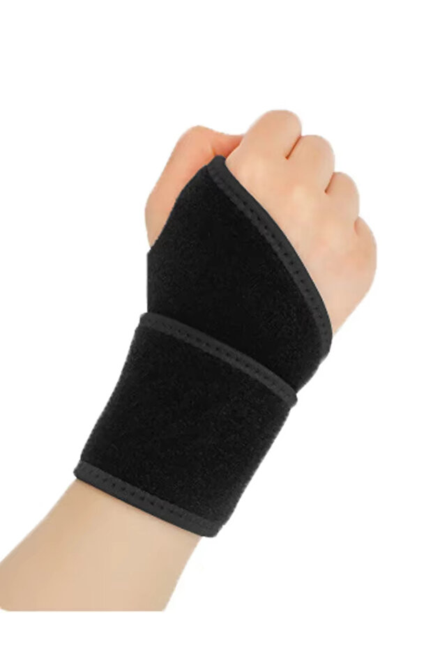 black 1PC Adjustable Wristband Carpal Tunnel Brace Wrist Support Sport Tendinitis Pain Relief for Ar